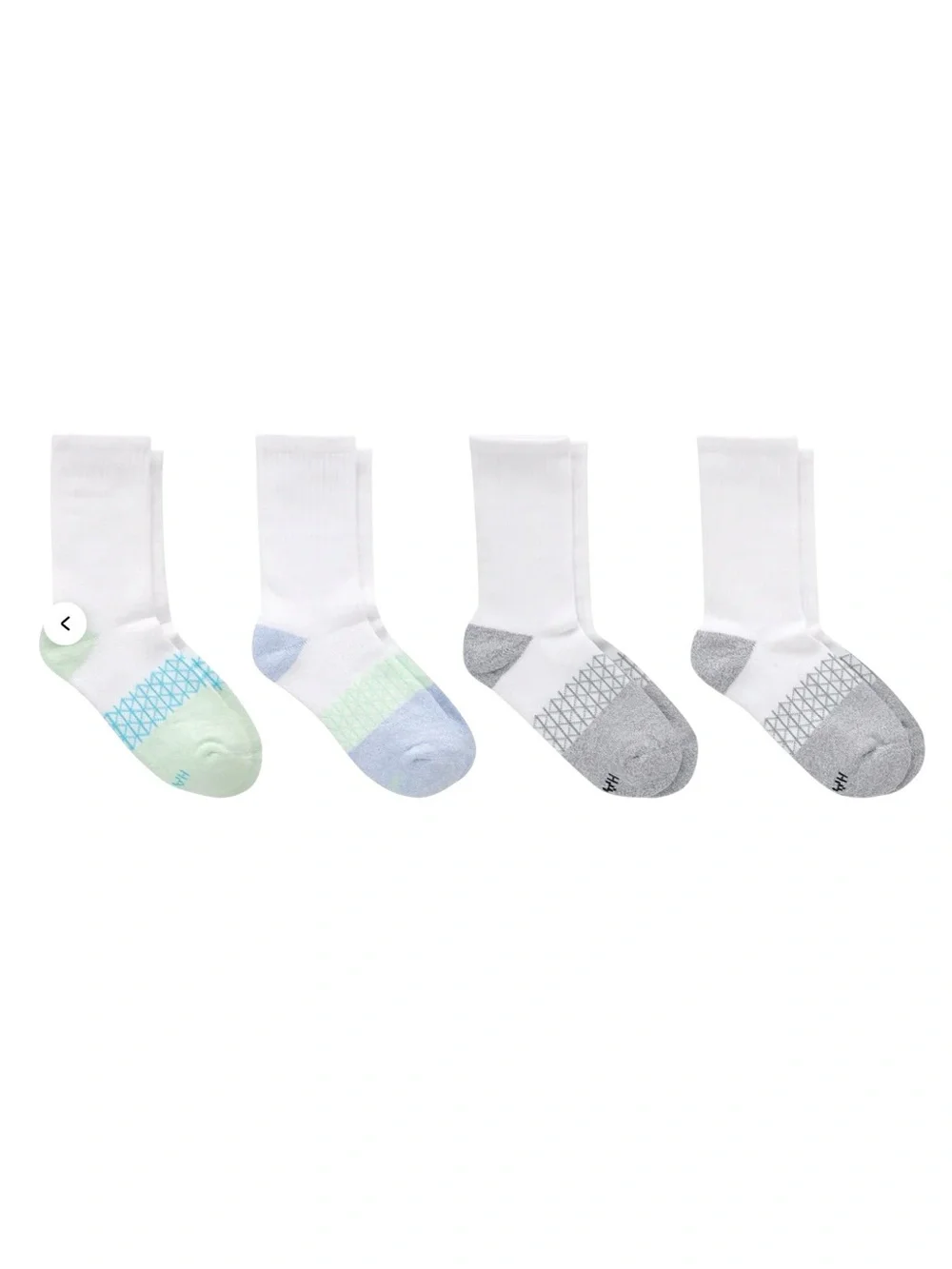 Hanes Absolute Active Girl’s Crew Socks 5 Pairs